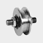 Rolă de deplasare inferioară cu rulment dublu, ? rolei 55 mm